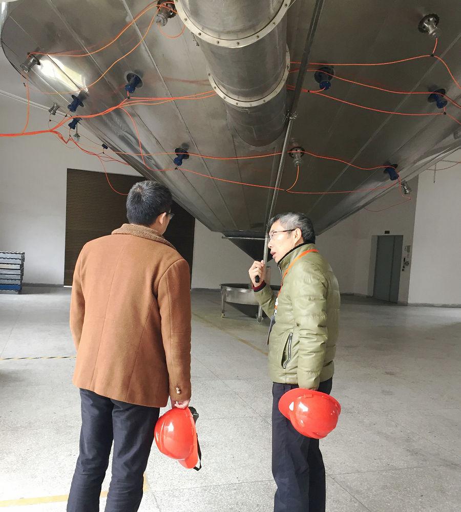 贵州富之源技术总监银西键先生到访江西天佳考察交流